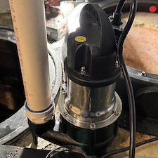Dual-Sump-Pump-Ejector-Pump-Installation-in-Darien-IL 3